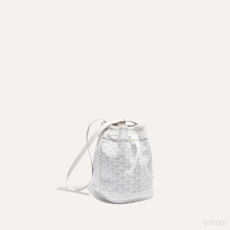 White Goyard PETIT FLOT BUCKET BAG | GWCK2839