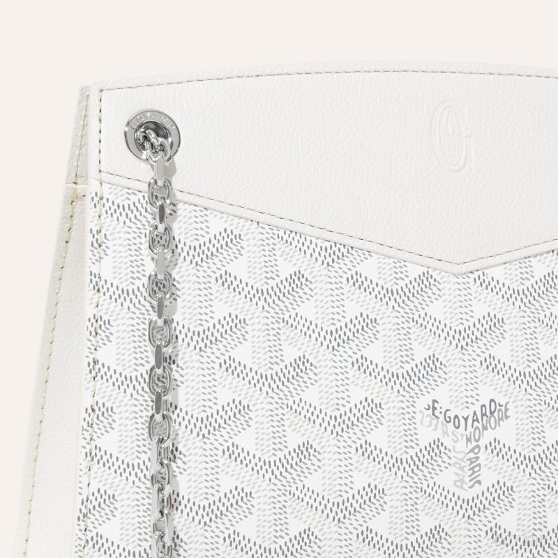 White Goyard Rouette Structuré Mini Bag | BWIQ7523