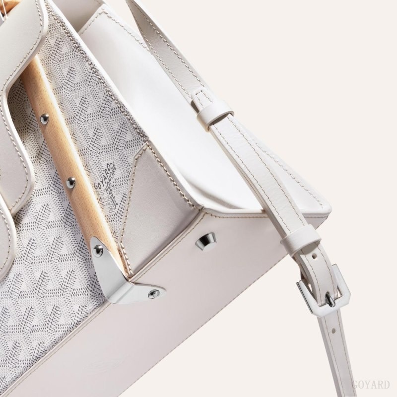 White Goyard SAÏGON PM BAG | LMCR3490