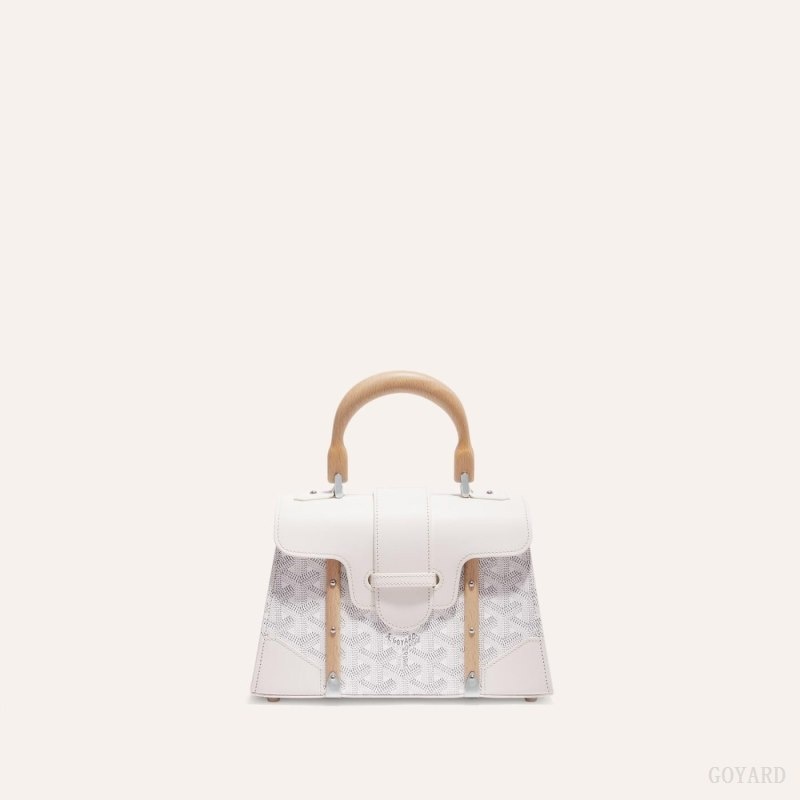 White Goyard SAÏGON STRUCTURE MINI BAG | GZPW6104