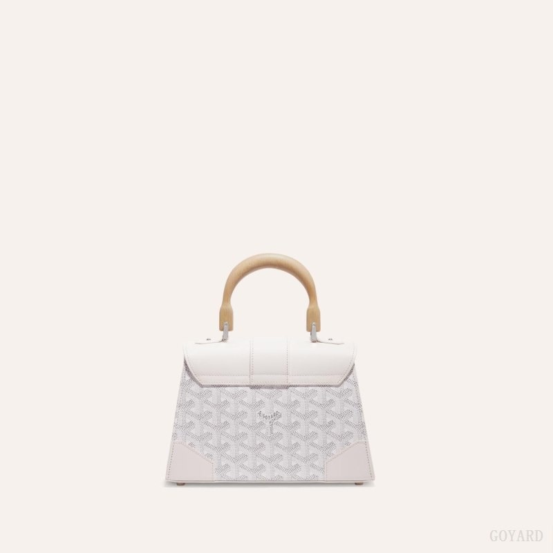 White Goyard SAÏGON STRUCTURE MINI BAG | GZPW6104