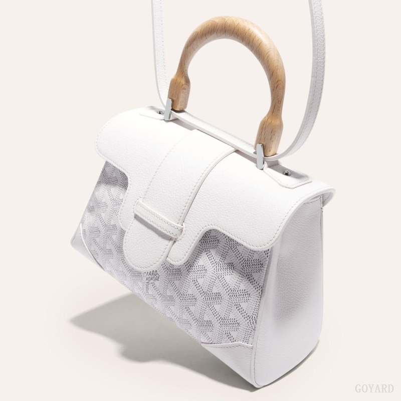 White Goyard SAIGON SOUPLE MINI BAG | NIJG7614