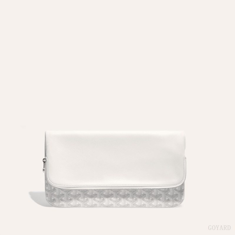 White Goyard SAINTE-MARIE CLUTCH | IFXQ6557