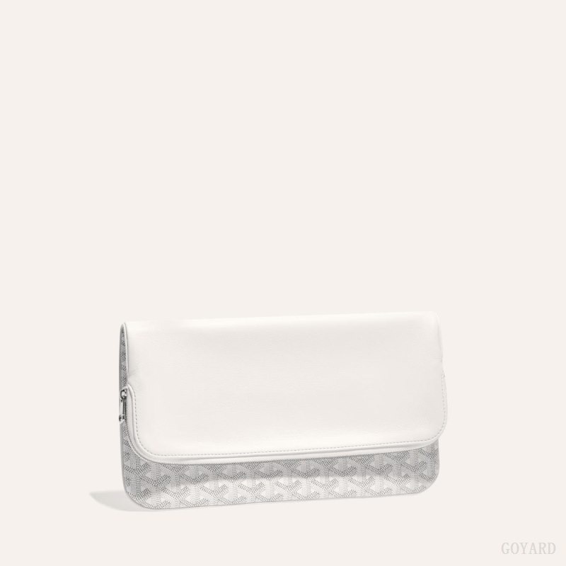 White Goyard SAINTE-MARIE CLUTCH | IFXQ6557