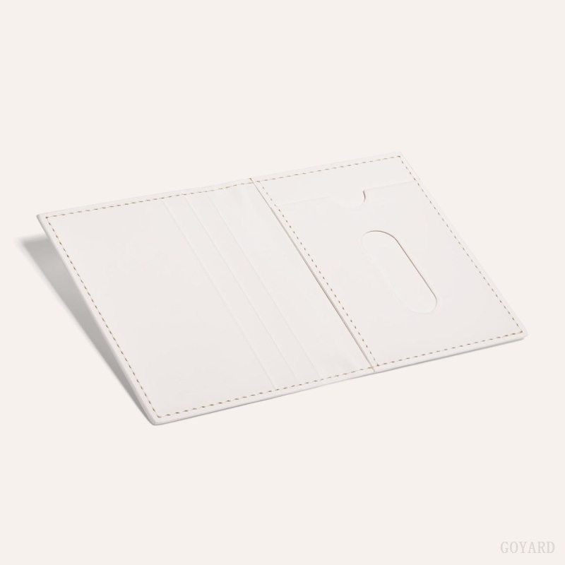 White Goyard SAINT-MARC CARD WALLET | QVNJ1376