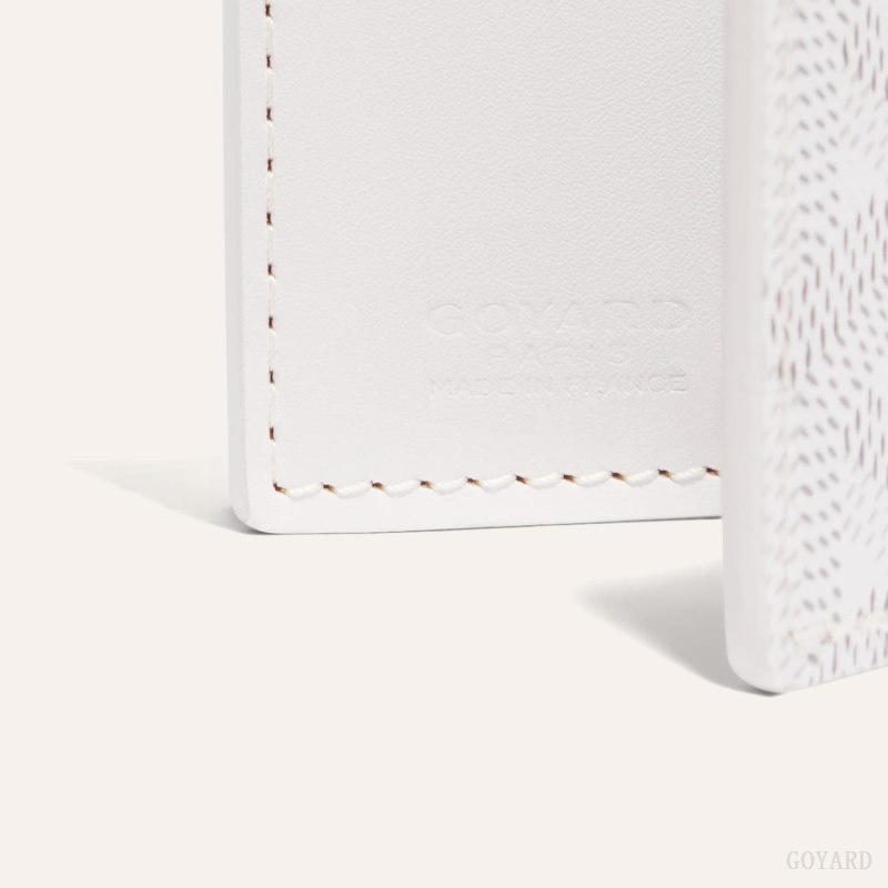 White Goyard SAINT-MARC CARD WALLET | QVNJ1376