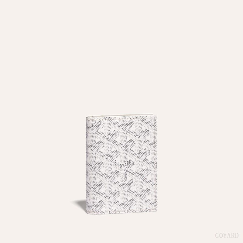 White Goyard SAINT-MARC CARD WALLET | QVNJ1376