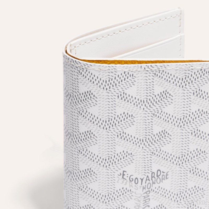 White Goyard SAINT-PIERRE CARD WALLET | LYXV9068