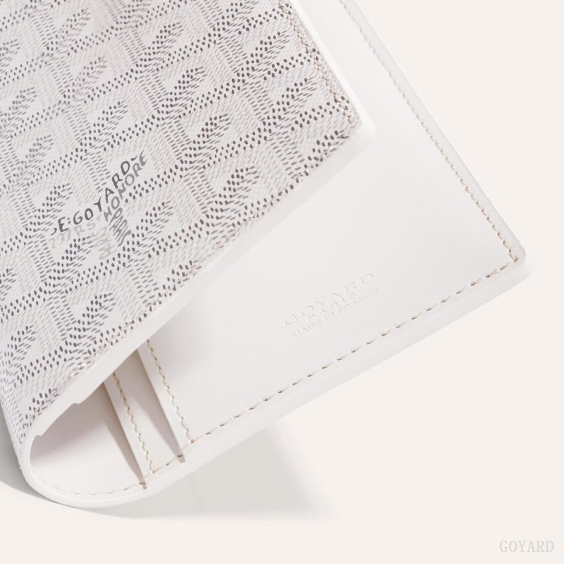 White Goyard SAINT-ROCH WALLET | UZKN8662