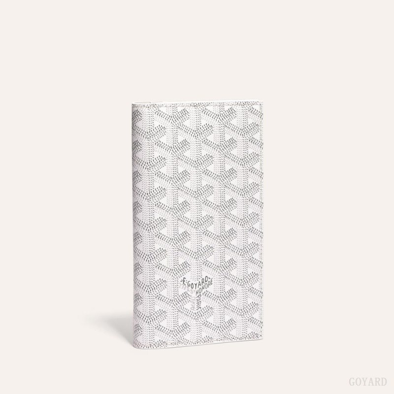 White Goyard SAINT-ROCH WALLET | UZKN8662