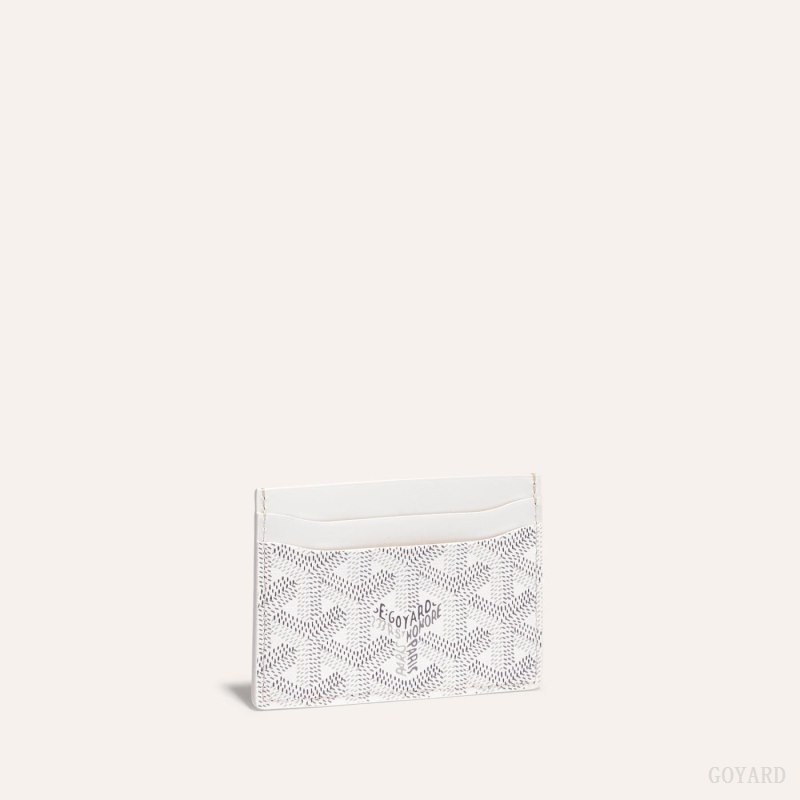 White Goyard SAINT-SULPICE CARD WALLET | YDVM4031