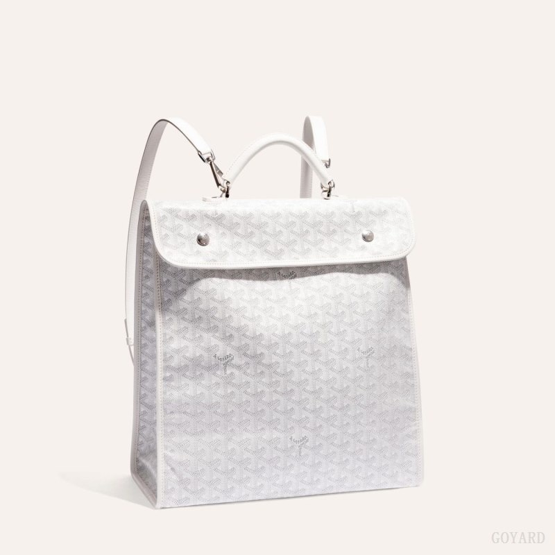 White Goyard SAINT LEGER BACKPACK | AWSB5884