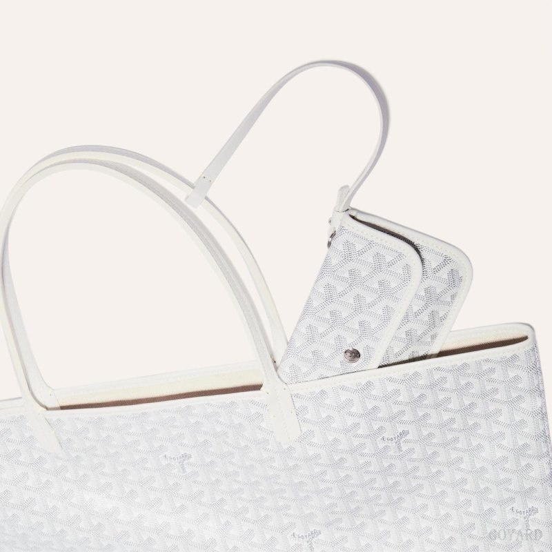 White Goyard SAINT LOUIS GM BAG | GNBI6841