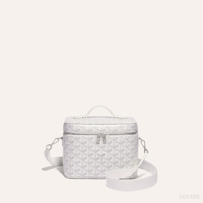 White Goyard SANGLE PM STRAP | VJQU1815