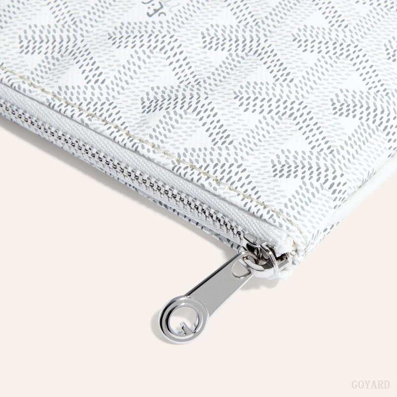 White Goyard SÉNAT MINI WALLET | VMBP1757