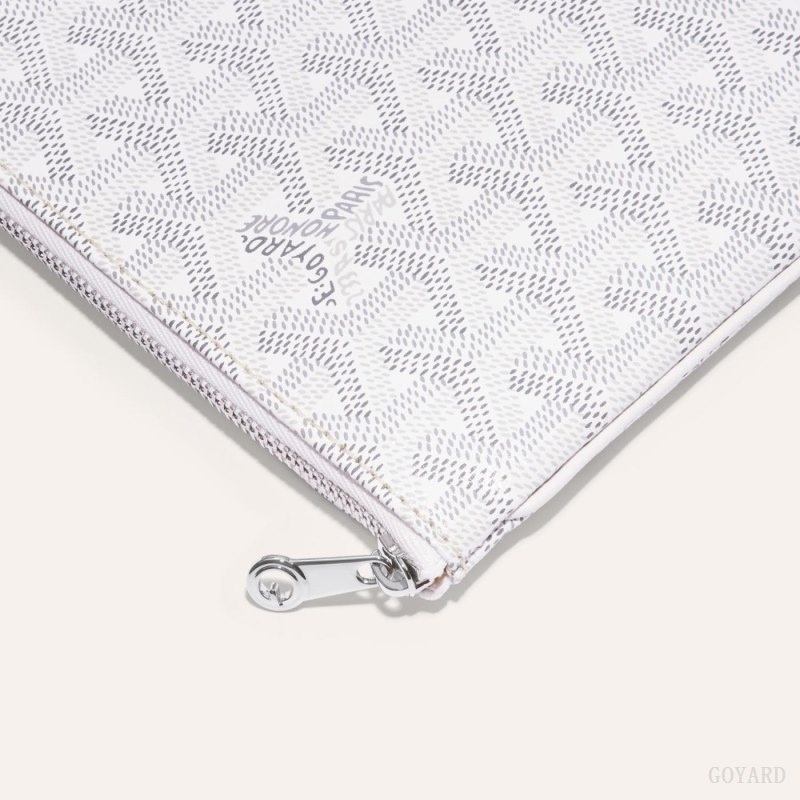 White Goyard SÉNAT MM POCKET | HFXB1648