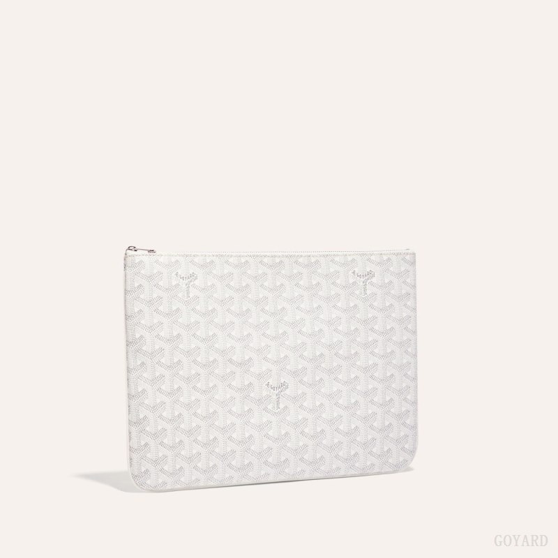 White Goyard SÉNAT MM POCKET | HFXB1648