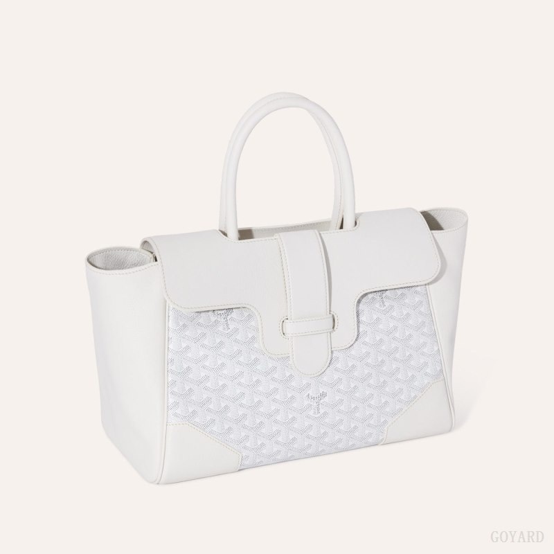 White Goyard Saïgon tote bag | VRTC4436