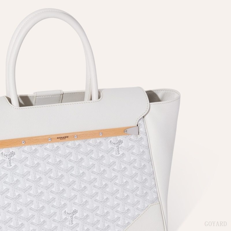 White Goyard Saïgon tote bag | VRTC4436