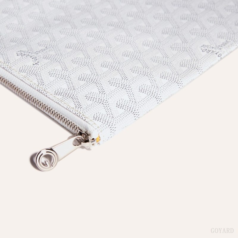 White Goyard Sénat MGM Pouch | ARDH9106