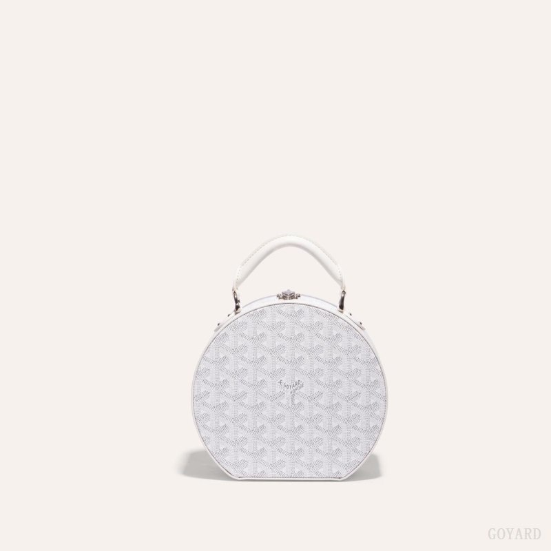 White Goyard THE ALTO HATBOX TRUNK BAG | TATN1056