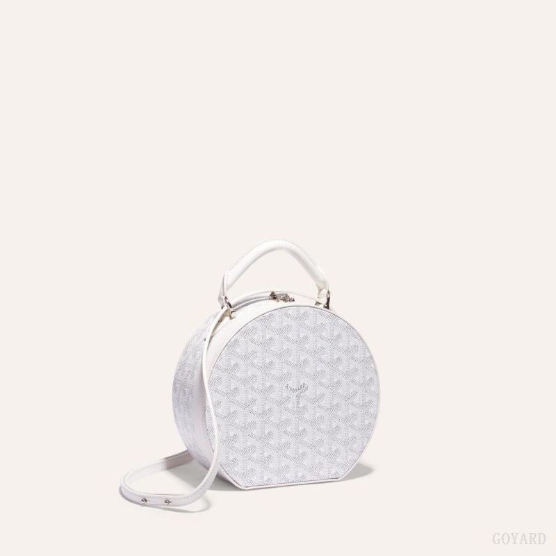 White Goyard THE ALTO HATBOX TRUNK BAG | TATN1056