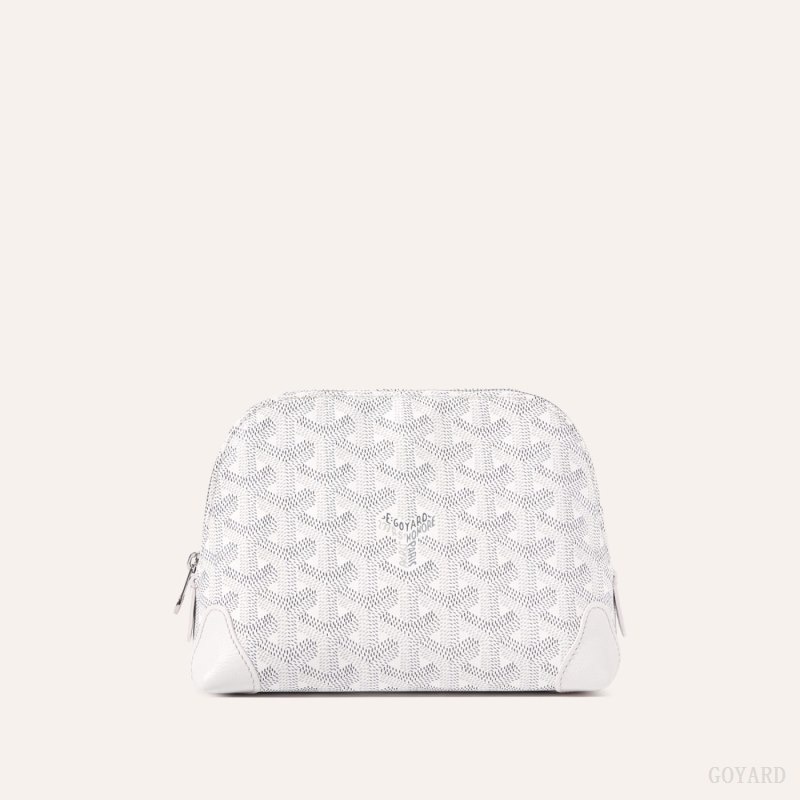 White Goyard Vendôme Cosmetic Pouch | ZCCO1862