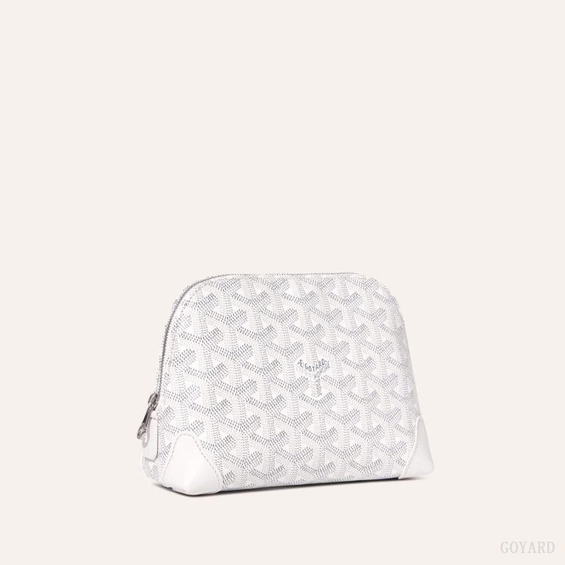 White Goyard Vendôme Cosmetic Pouch | ZCCO1862