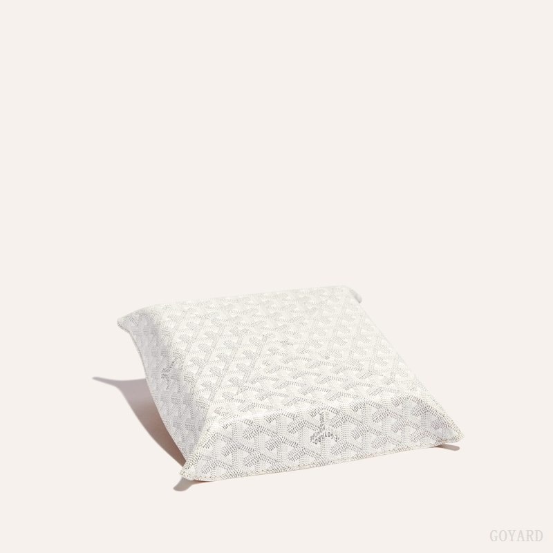 White Goyard Vide Poche Fourre-Tout | SKFR1182