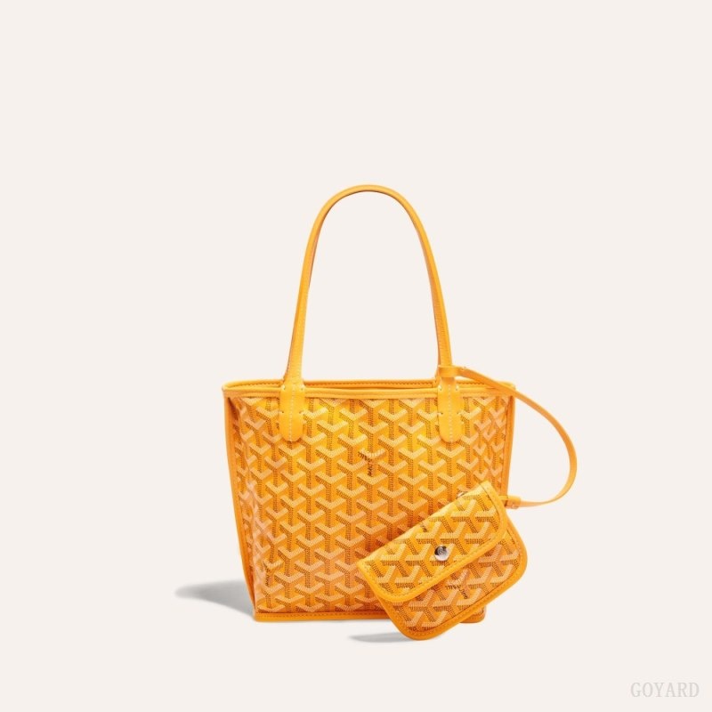 Yellow Goyard ANJOU MINI BAG | HJMZ2861