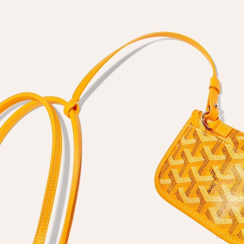 Yellow Goyard ANJOU MINI BAG | HJMZ2861