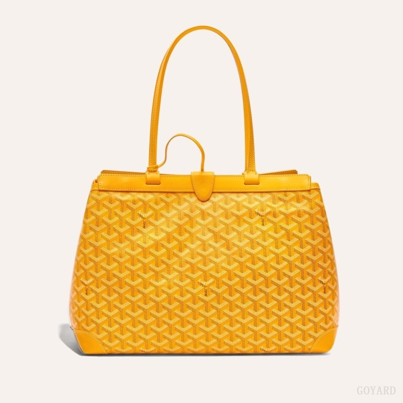 Yellow Goyard BELLECHASSE BIAUDE PM BAG | EXDB9731