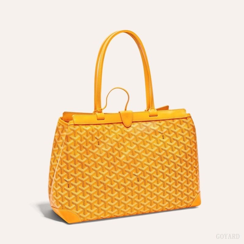 Yellow Goyard BELLECHASSE BIAUDE PM BAG | EXDB9731