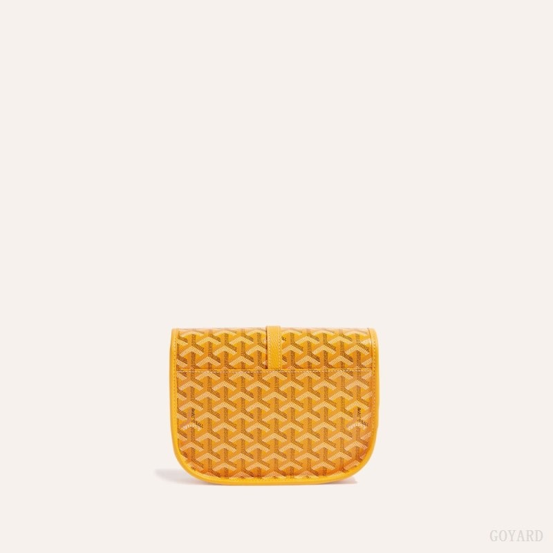 Yellow Goyard Belvedere PM Bag | TFBG4849