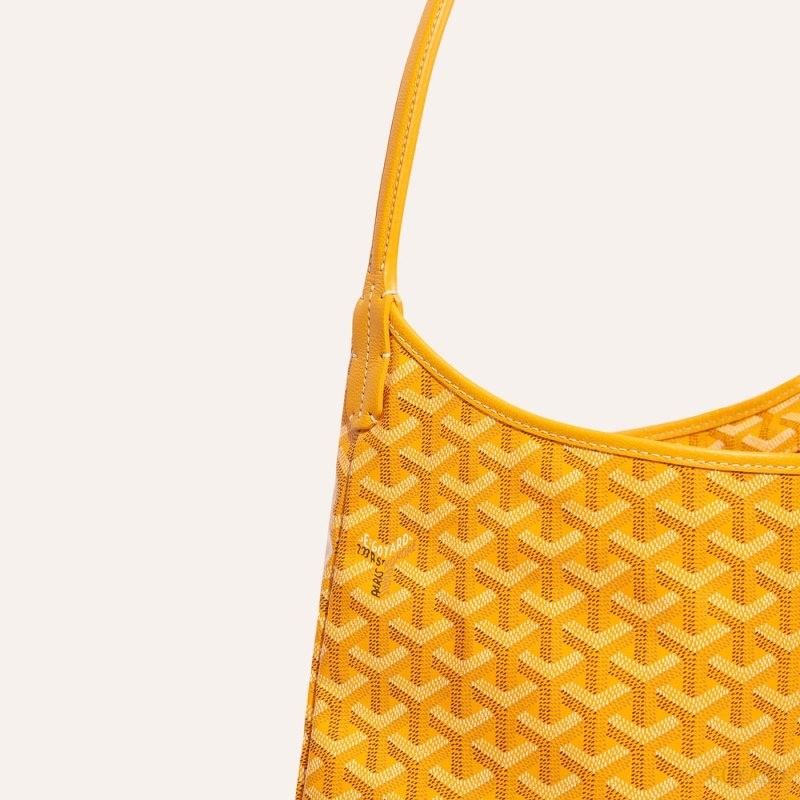 Yellow Goyard Bohème Hobo Bag | PZHL6650