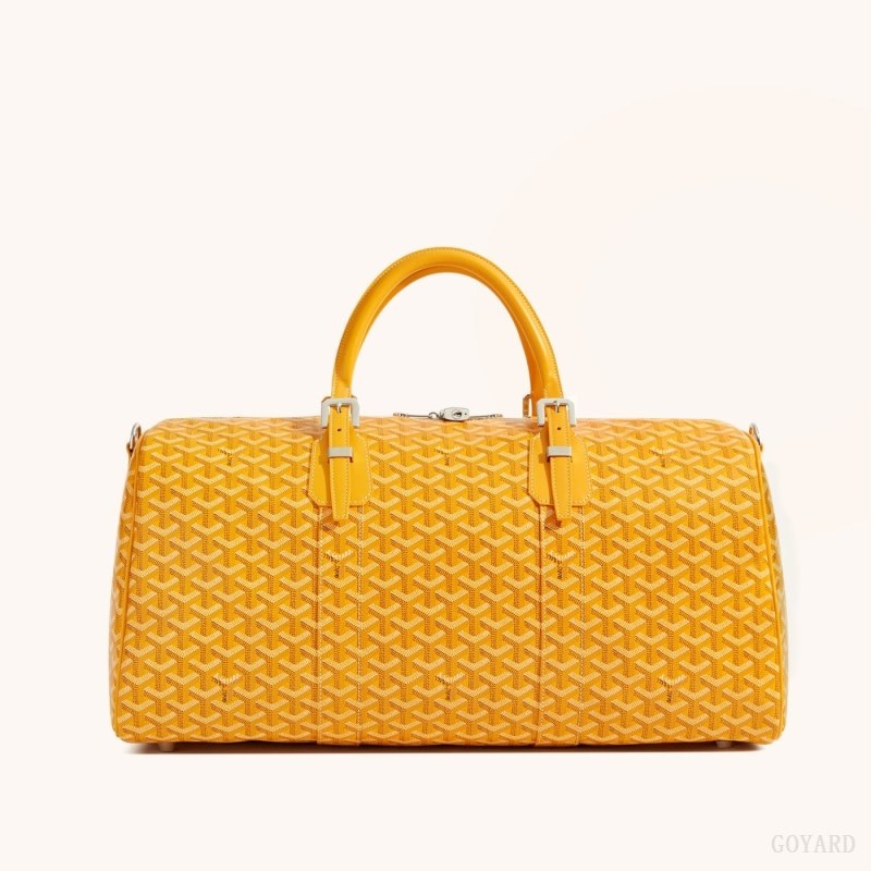 Yellow Goyard Boston 50 bag | KDNS0034