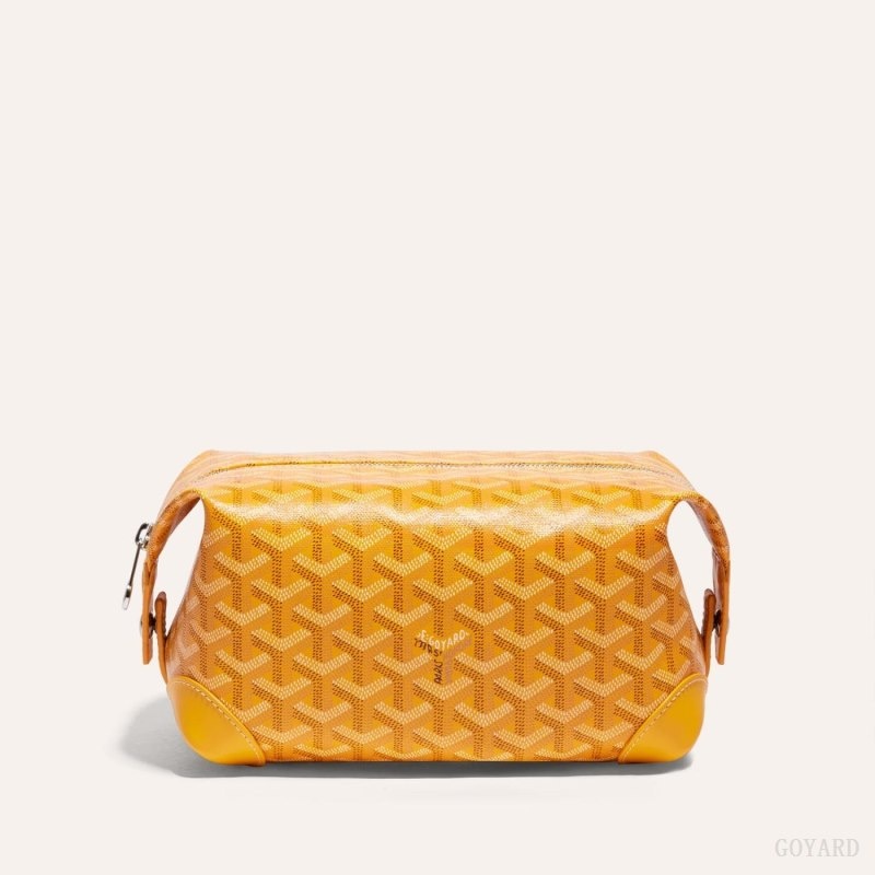 Yellow Goyard Bowling 25 Toiletry Bag | CICE9955