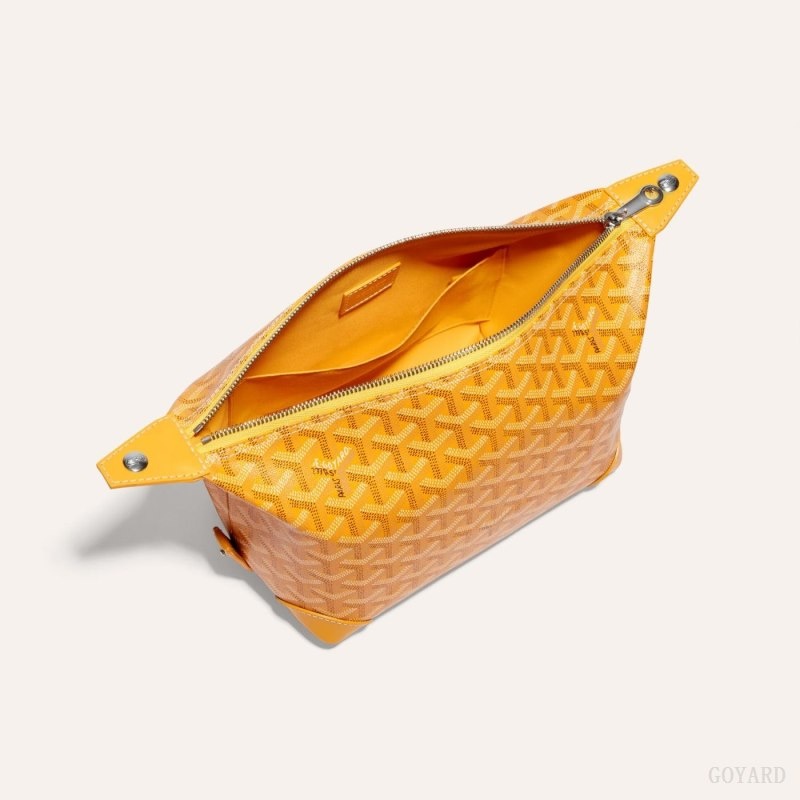 Yellow Goyard Bowling 25 Toiletry Bag | CICE9955