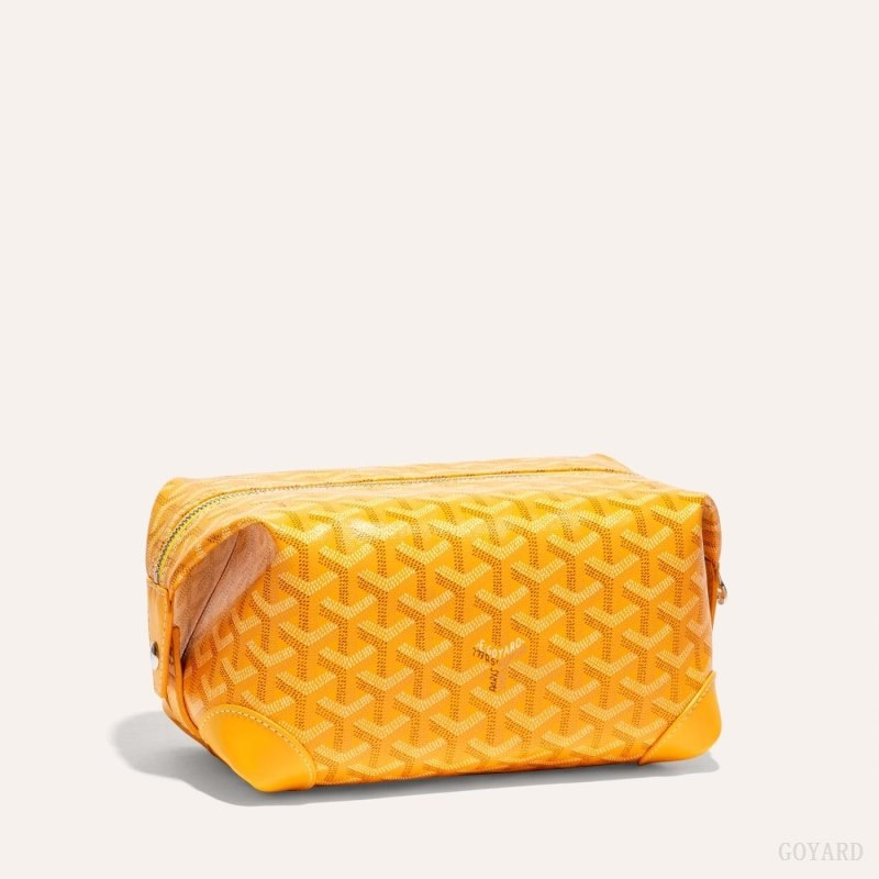 Yellow Goyard Bowling 25 Toiletry Bag | CICE9955