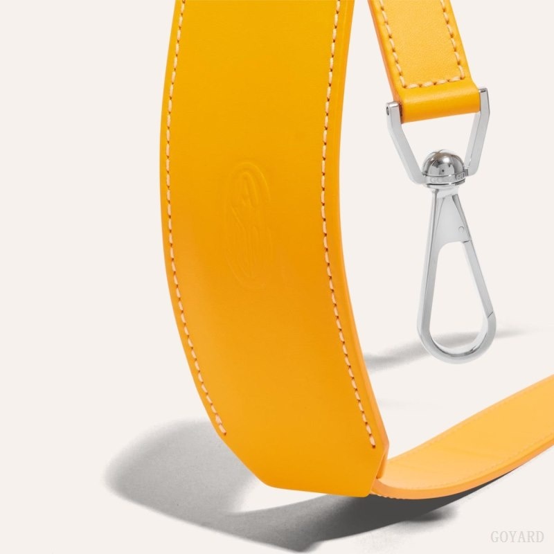 Yellow Goyard CUIR MM STRAP | TGDK9007