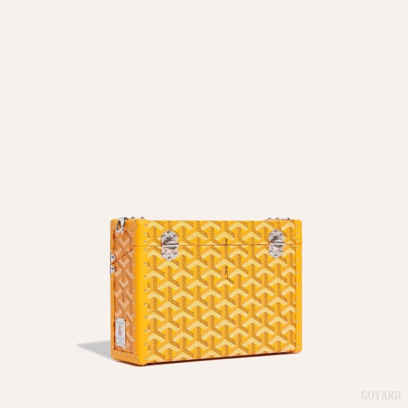 Yellow Goyard Cassette Trunk Bag | OOWC6448