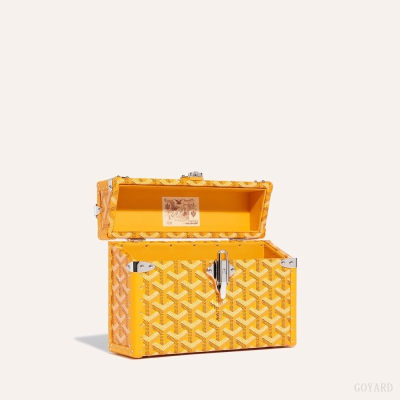 Yellow Goyard Cassette Trunk Bag | OOWC6448