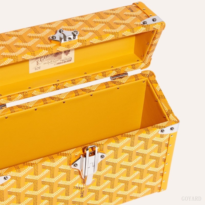 Yellow Goyard Cassette Trunk Bag | OOWC6448