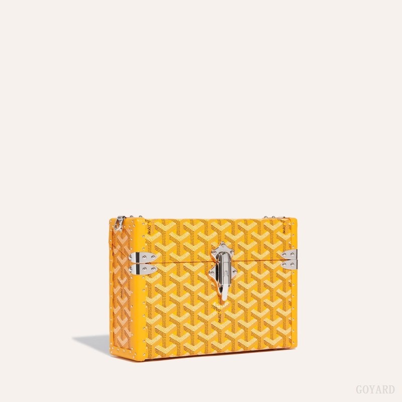 Yellow Goyard Cassette Trunk Bag | OOWC6448