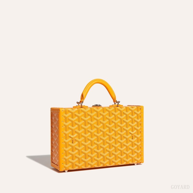 Yellow Goyard Grand Hôtel Trunk Bag | HQTT3529