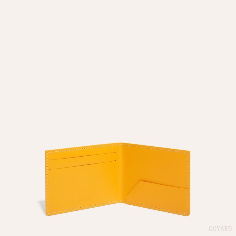 Yellow Goyard INSERT VICTOIRE CARD WALLET | PSPO8425