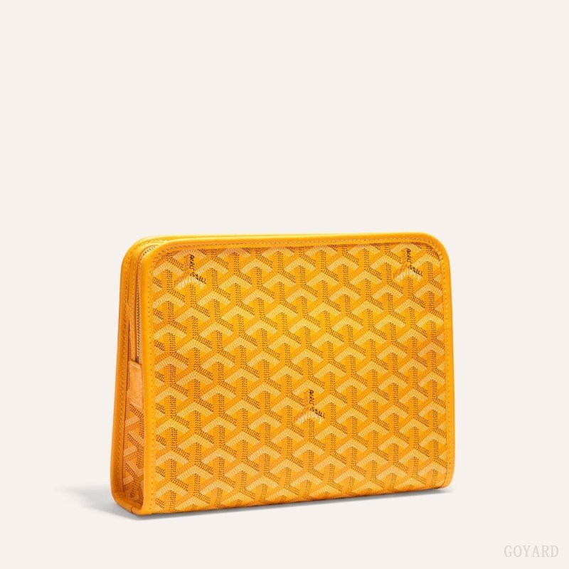 Yellow Goyard JOUVENCE MM TOILET BAG | RNWK1322