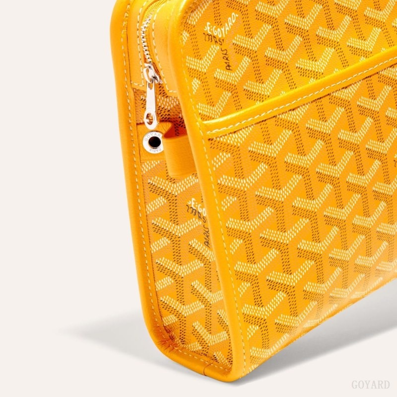 Yellow Goyard JOUVENCE MM TOILET BAG | RNWK1322