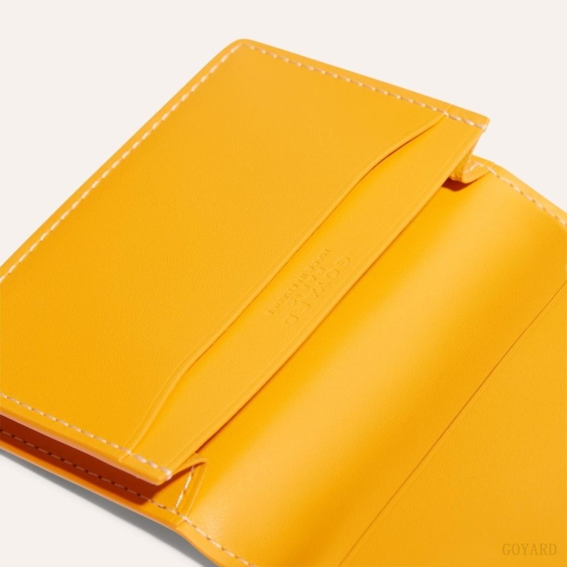 Yellow Goyard MALESHERBES CARD WALLET | DIBY7004