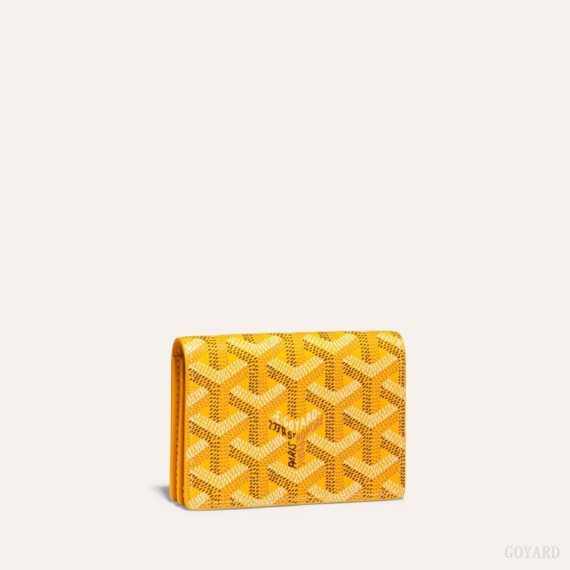 Yellow Goyard MALESHERBES CARD WALLET | DIBY7004